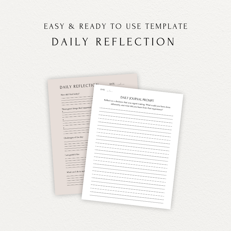 Self Reflection Journal